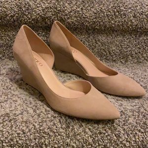 Franco Sarto suede wedge heels - BRAND NEW